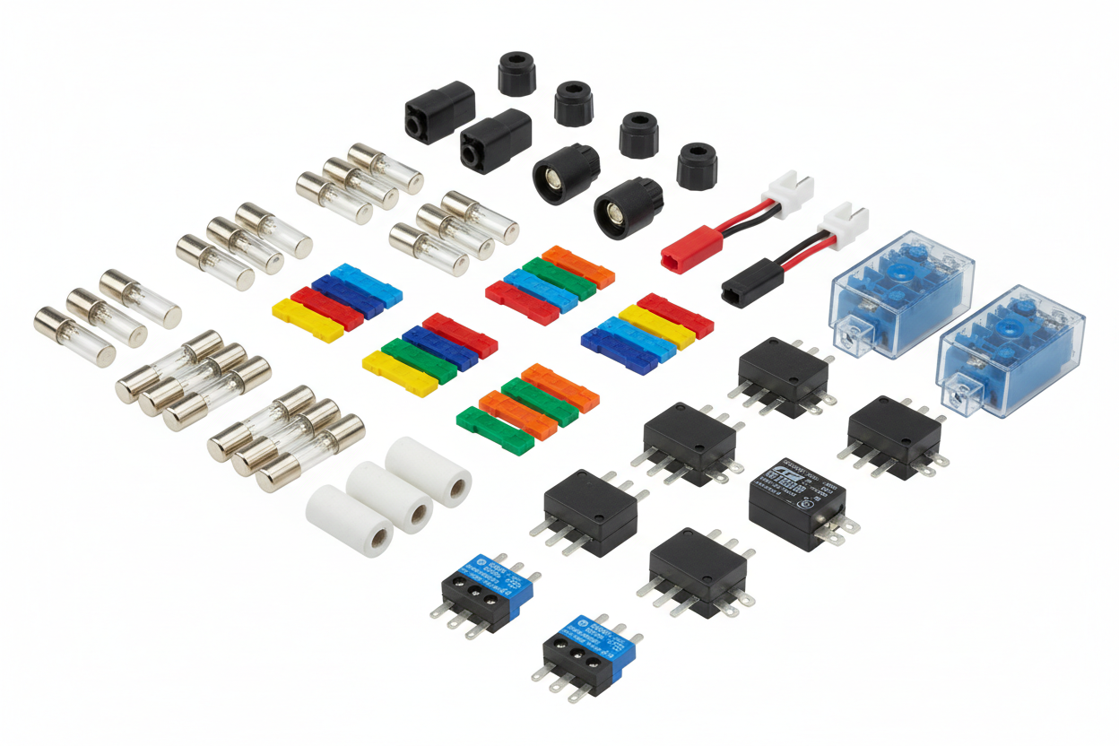 FUSE, FUSE HOLDERS, RELAYS