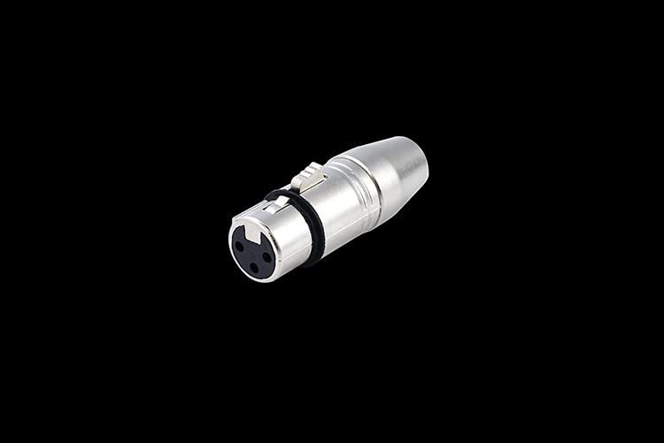 [ 5 Pieces ] 6.35mm Female to Female Audio Connector, 1/4 Inch TRS/TS Coupler Jack Stereo Adapter Joiner, 6.35 mm Female Joiner, F/F