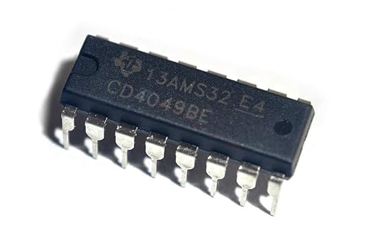 CD4049 IC / GD4049 NOT GATE DIP-16 HEX BUFFER GD 4049 ic (2 PCS)