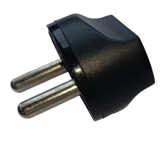 [ 2 Pieces ] US to EU Plug ; EU Male to USA Female Connector Plug, Plug Converter, EU Travel Adaptor, EU Plug Converter