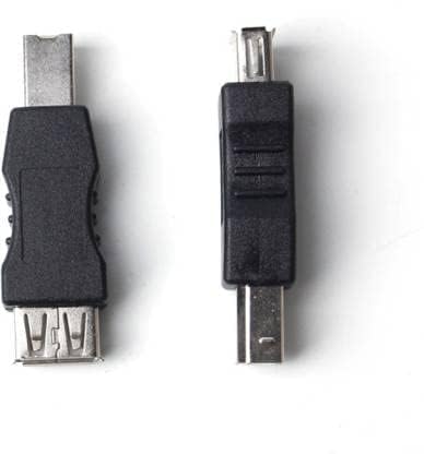 15 CM Cable ; USB 2.0 Type A Female to USB B Male Plug [ 1 Piece ] (Printer Scanner) Adapter (Can't Work to Convert Printer as WiFi Enabled or Bluetooth Enabled)