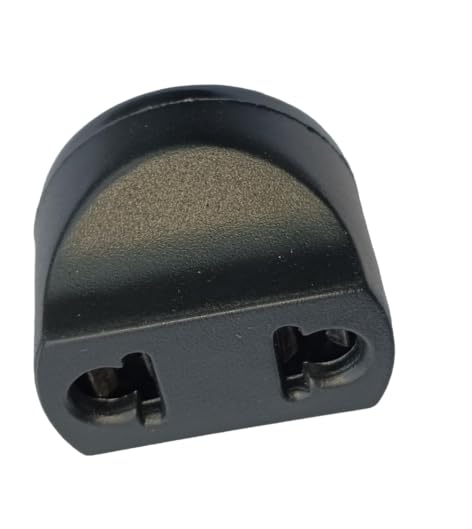 [ 2 Pieces ] US to EU Plug ; EU Male to USA Female Connector Plug, Plug Converter, EU Travel Adaptor, EU Plug Converter
