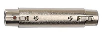 [ 1 Piece ] XLR Male to RCA Male Adapter, Male RCA to XLR Male Adapter XLR to RCA Converter with Microphone Connector Gender Changer Audio Coupler Connector