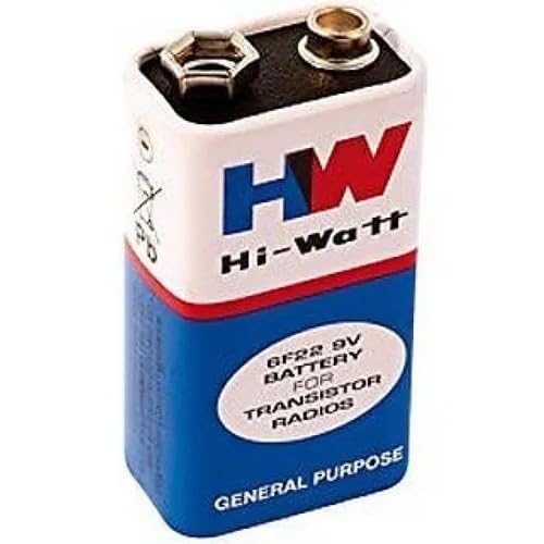 AWADH TECH Compatible with HW Hi-Watt 6F22 9V Battery (Pack of 2)