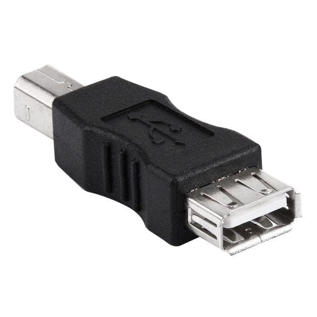 15 CM Cable ; USB 2.0 Type A Female to USB B Male Plug [ 1 Piece ] (Printer Scanner) Adapter (Can't Work to Convert Printer as WiFi Enabled or Bluetooth Enabled)
