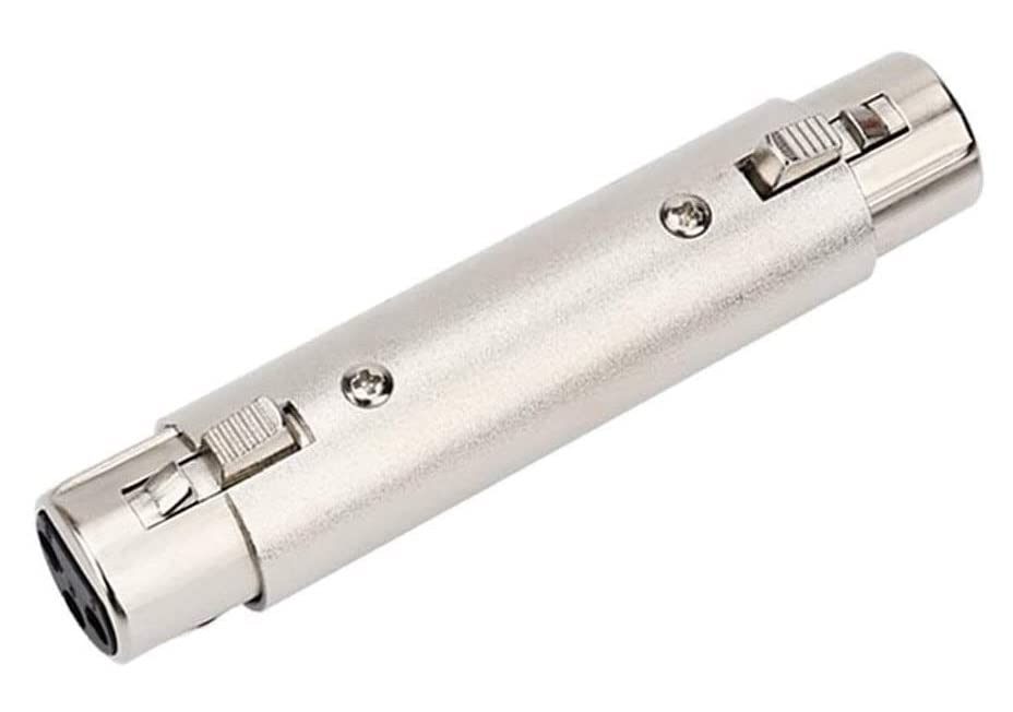 [ 1 Piece ] XLR Male to RCA Male Adapter, Male RCA to XLR Male Adapter XLR to RCA Converter with Microphone Connector Gender Changer Audio Coupler Connector