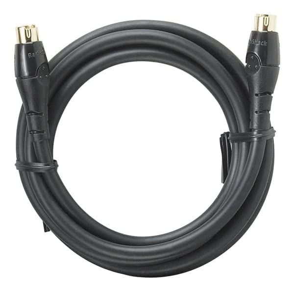 RadioShack S-Video Male to Male Video Cable, SVideo 3.65 Meters Super Video Cable S Video