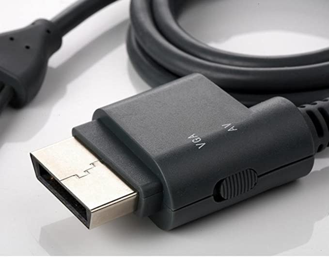 [ 1 Piece HD TV Component Composite Audio Video AV Cable Cord for Microsoft Xbox 360, 1.8m HDTV Component Composite Audio Video AV High Definition Cable