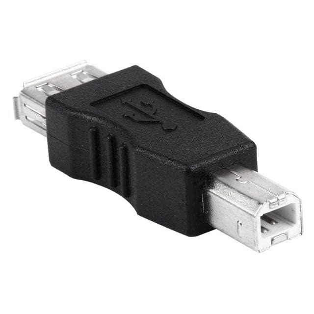 15 CM Cable ; USB 2.0 Type A Female to USB B Male Plug [ 1 Piece ] (Printer Scanner) Adapter (Can't Work to Convert Printer as WiFi Enabled or Bluetooth Enabled)