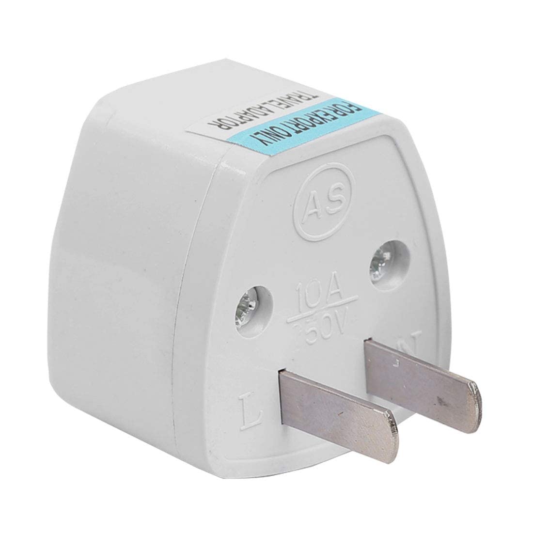 [ 3 Pieces ] Flat Plug Adapter US Type to Multi-Plug Power Converter Adapter for Japan, Panama, USA, Canada, Mexico, Brazil, Philippines, Taiwan,