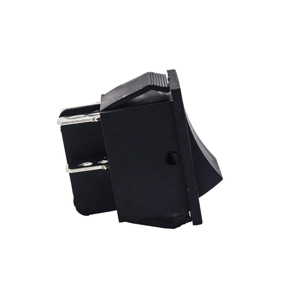 Electronic Spices Pack of 2 rectangle rocker switch 16amp 4pins push button switch 125VAC to 250VAC