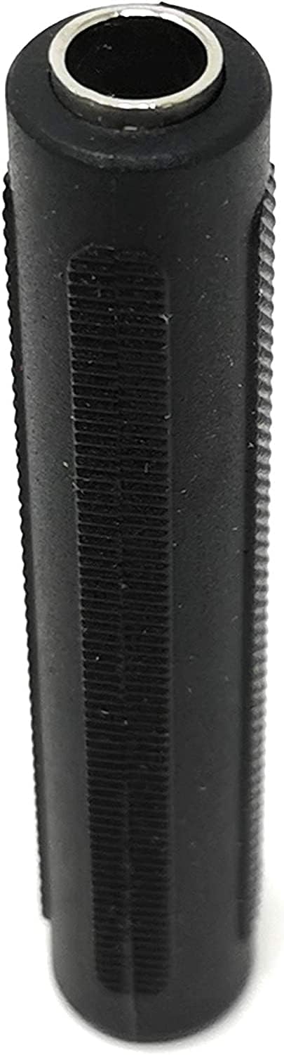 [ 1 Piece 6.35mm (1/4in) Female to Female 6.35mm (1/4") TRS Stereo and Mono Jack Adapter Joiner, 6.35 MM to 6.35 MM Female Connector