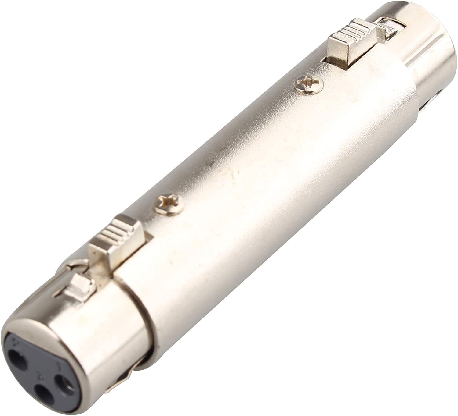 [ 1 Piece ] XLR Male to RCA Male Adapter, Male RCA to XLR Male Adapter XLR to RCA Converter with Microphone Connector Gender Changer Audio Coupler Connector