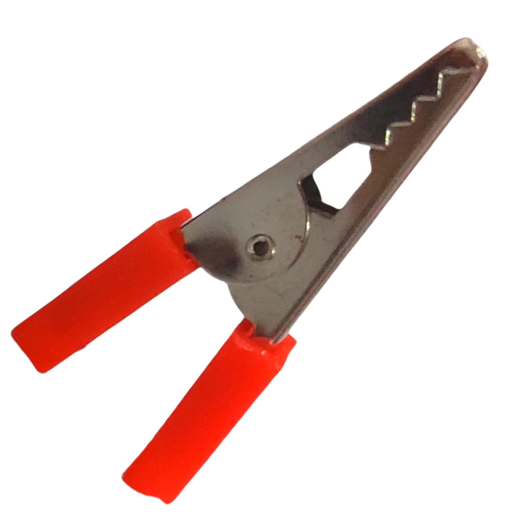 UNIVERSAL HUB� (PAIR OF 5) 34mm Crocodile Alligator clip Red And Black For DIY Projects