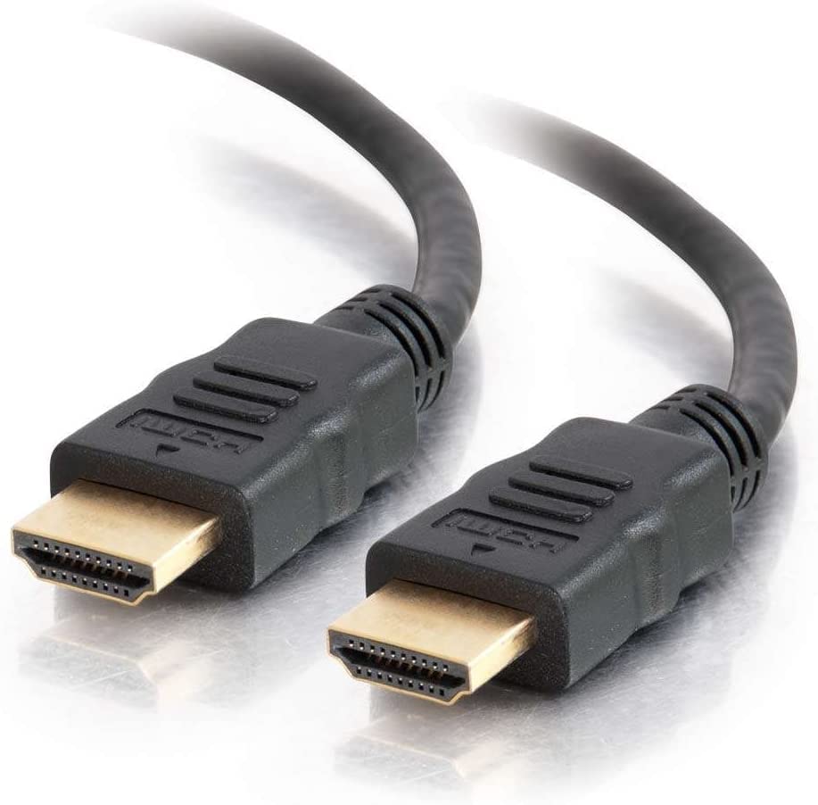 [ 1 Piece ] Round Adaptor HDMI Short Cable - 0.47 Meter / 47 CM Small Length High Speed HDMI Cable - Ultra HD 4k x 2k HDMI Cable - HDMI M/M - 47cm HDMI 1.4 Cable