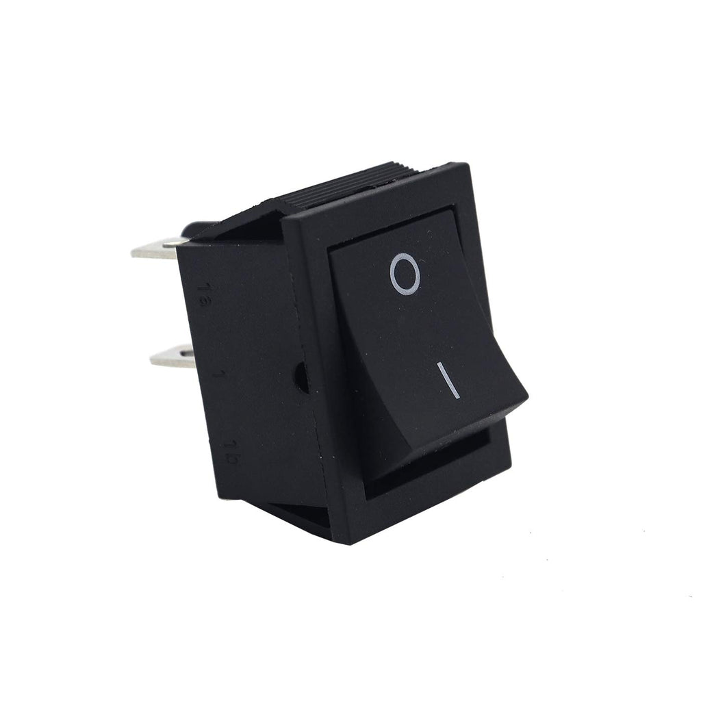 Electronic Spices Pack of 2 rectangle rocker switch 16amp 4pins push button switch 125VAC to 250VAC