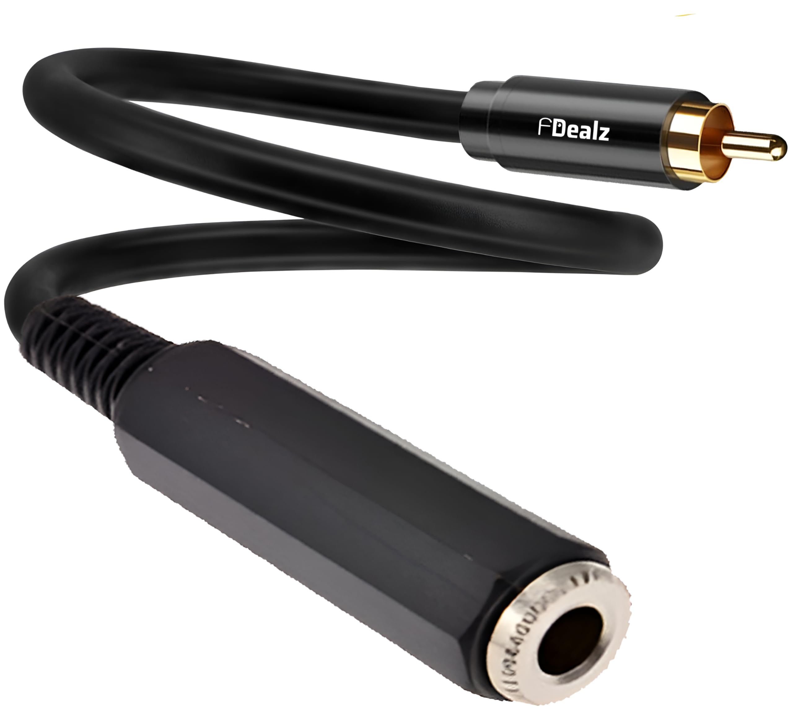 [ 150 CM ] 6.35 Stereo Male to 6.35 Female Cable 1.5 Meter, 1/4 Inch Male to Female Stereo Extension Cable Gold Plated Quarter inch Headphone Extension Cable