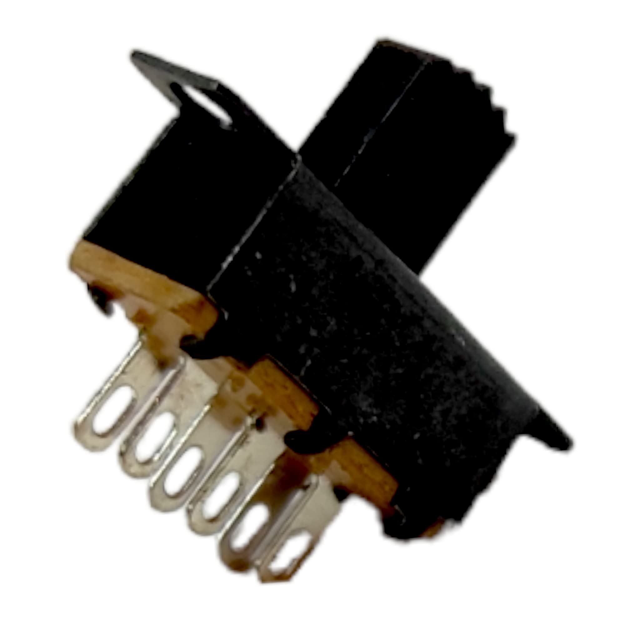 UNIVERSAL HUB� 6 PIN SLIDE SWITCH 2 WAY MINI MOUNT ELECTRONIC TRANSVERSE HANDLE 5Pcs