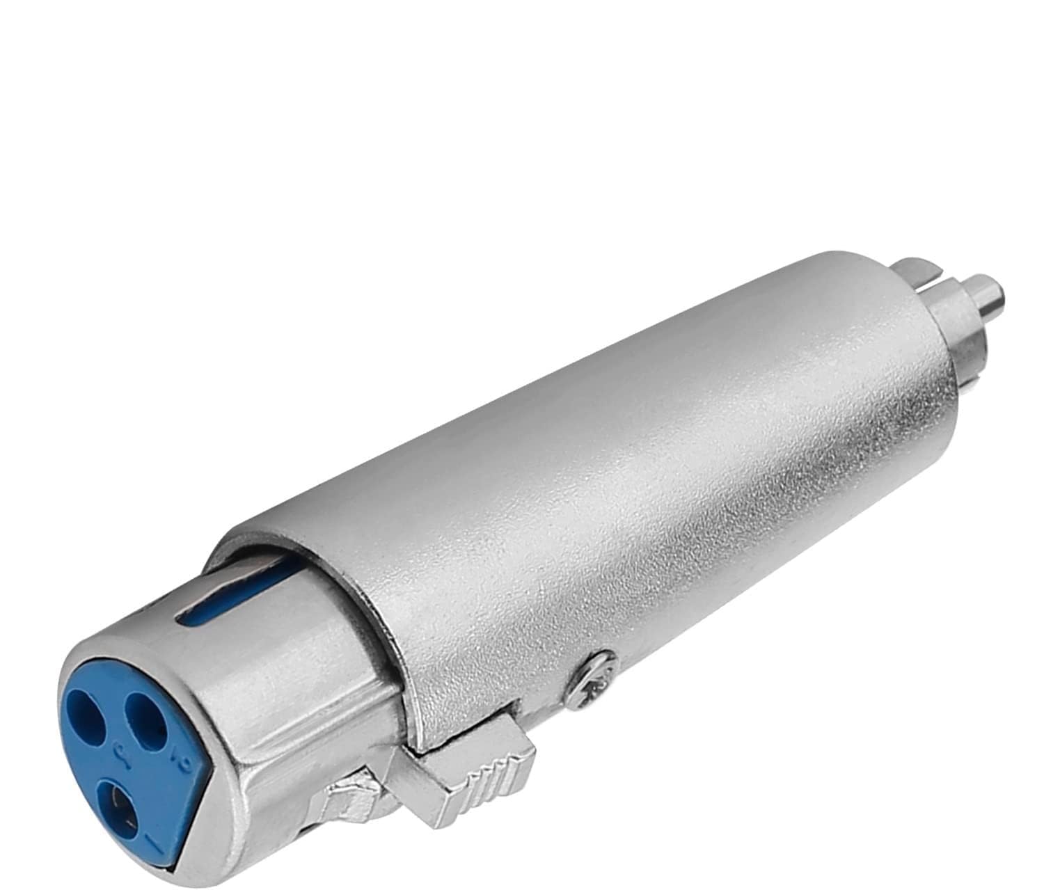 [ 1 Piece ] XLR Male to RCA Male Adapter, Male RCA to XLR Male Adapter XLR to RCA Converter with Microphone Connector Gender Changer Audio Coupler Connector