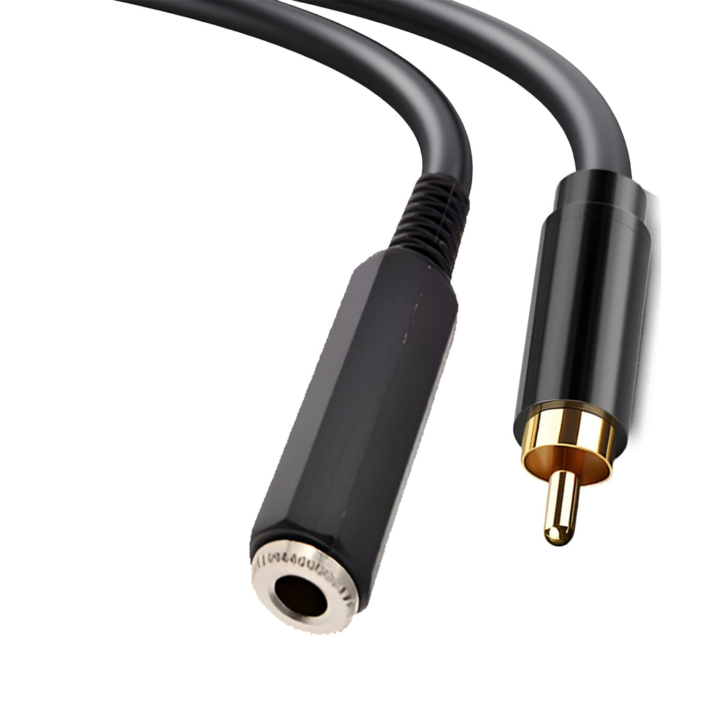 [ 150 CM ] 6.35 Stereo Male to 6.35 Female Cable 1.5 Meter, 1/4 Inch Male to Female Stereo Extension Cable Gold Plated Quarter inch Headphone Extension Cable