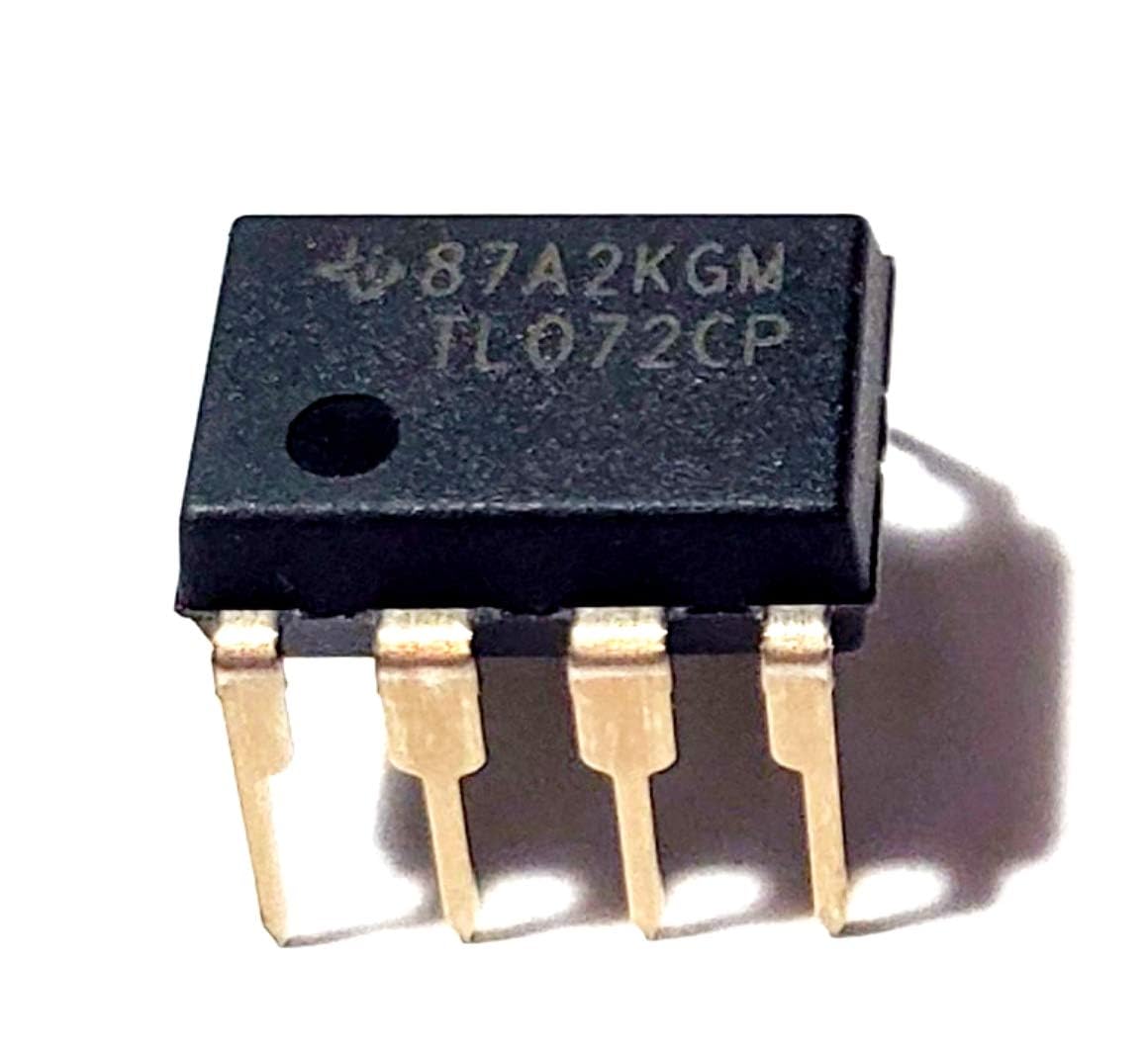 TL072 IC CP DIP8 TI Op-Amp IC TL 072CP DIP8 TI Op-Amp IC TL 072 IC(3 PCS)