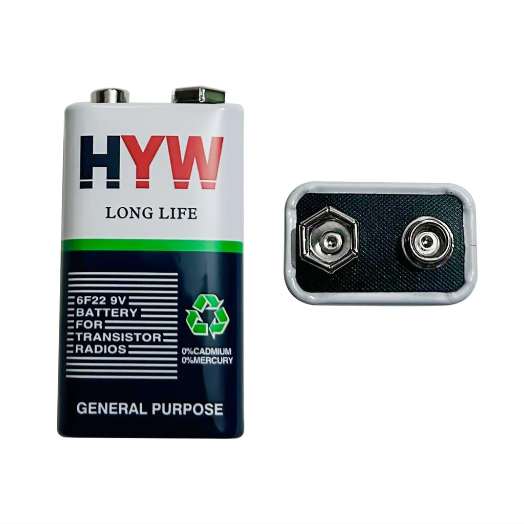 Vincentvolt General Purpose 9 Volts Battery for Transistor Radio (2)