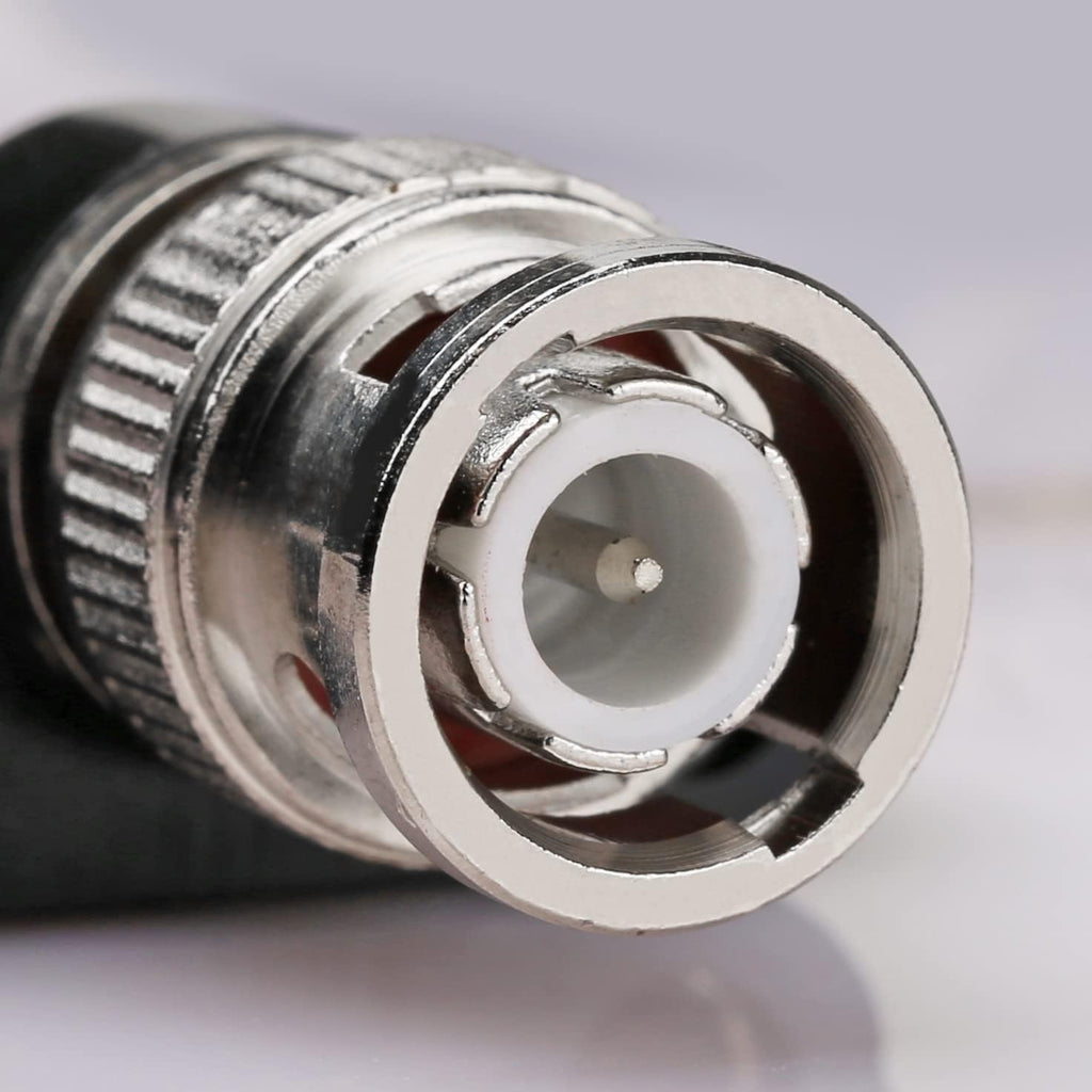 [ 20 Pieces ] Gold Plated Banana Audio Connector ; 4mm Audio Speaker Wire Cable Screw Banana Plug Connector Adapter Red 10 Pieces, Black 10 Pieces