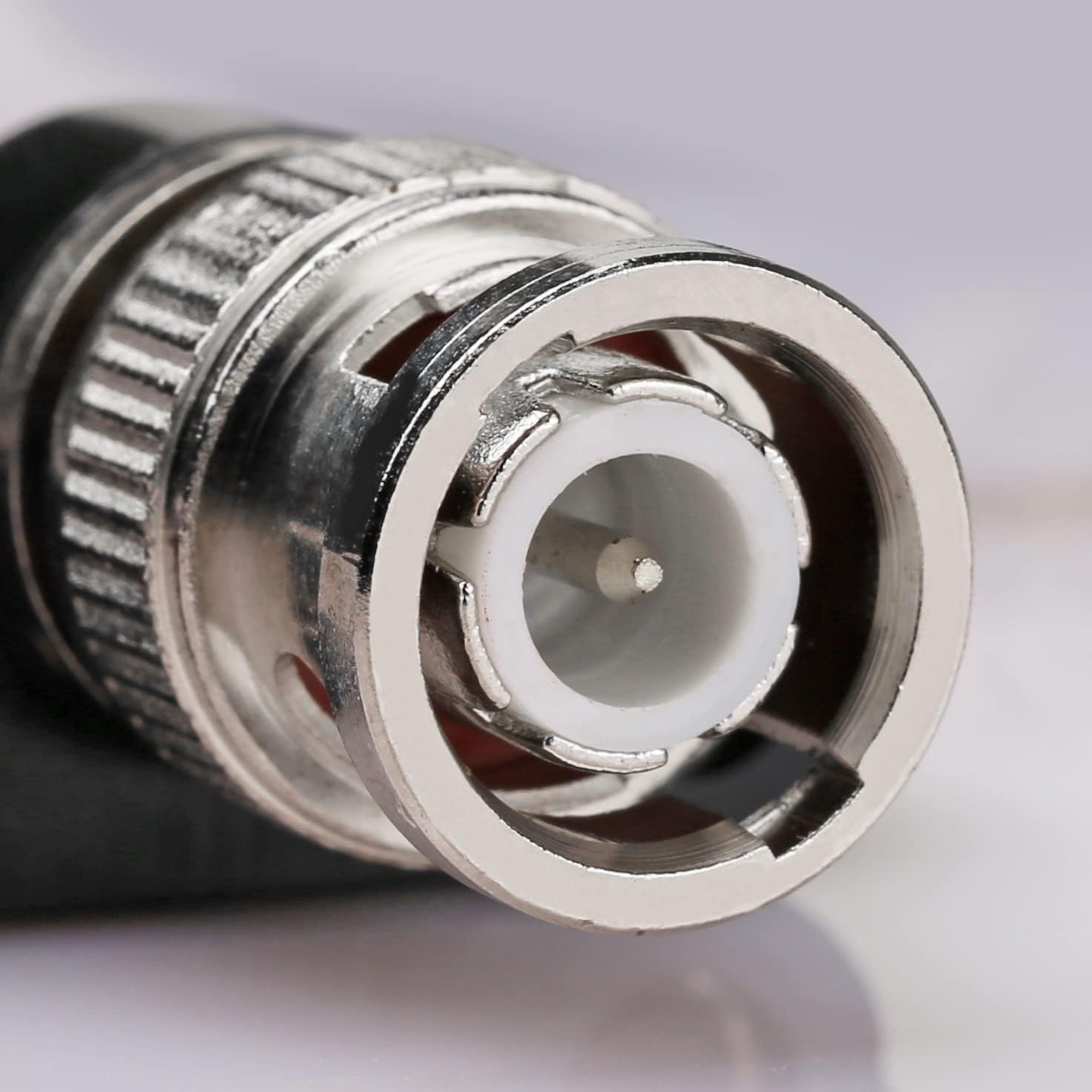 [ 20 Pieces ] Gold Plated Banana Audio Connector ; 4mm Audio Speaker Wire Cable Screw Banana Plug Connector Adapter Red 10 Pieces, Black 10 Pieces