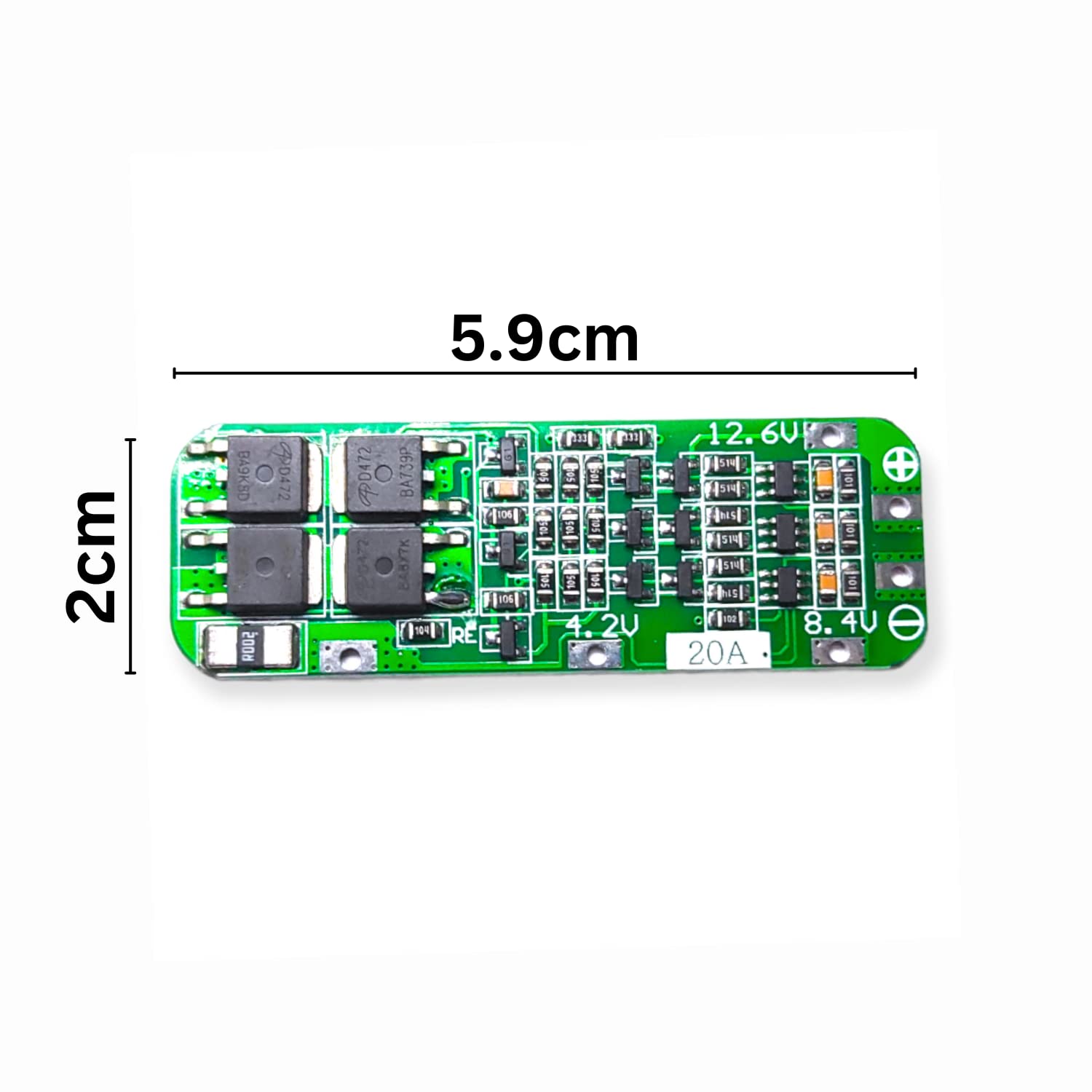 2PCS TP4056/TPA4056/4056 Micro USB 5V Battery Charging Module with Inbuilt Battery Protection and Charging Indicator for DIY Projects