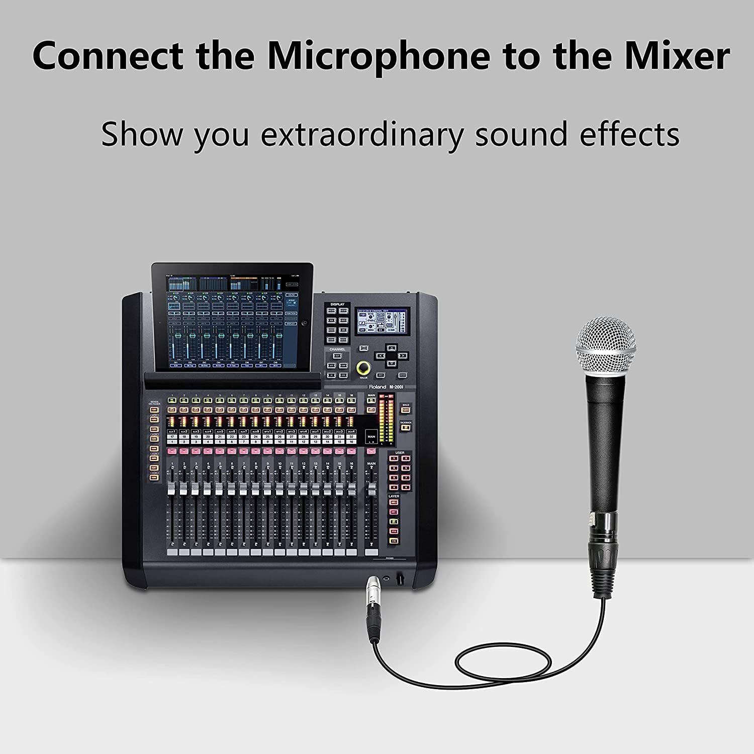 [ 1 Piece ] XLR Male to RCA Male Adapter, Male RCA to XLR Male Adapter XLR to RCA Converter with Microphone Connector Gender Changer Audio Coupler Connector