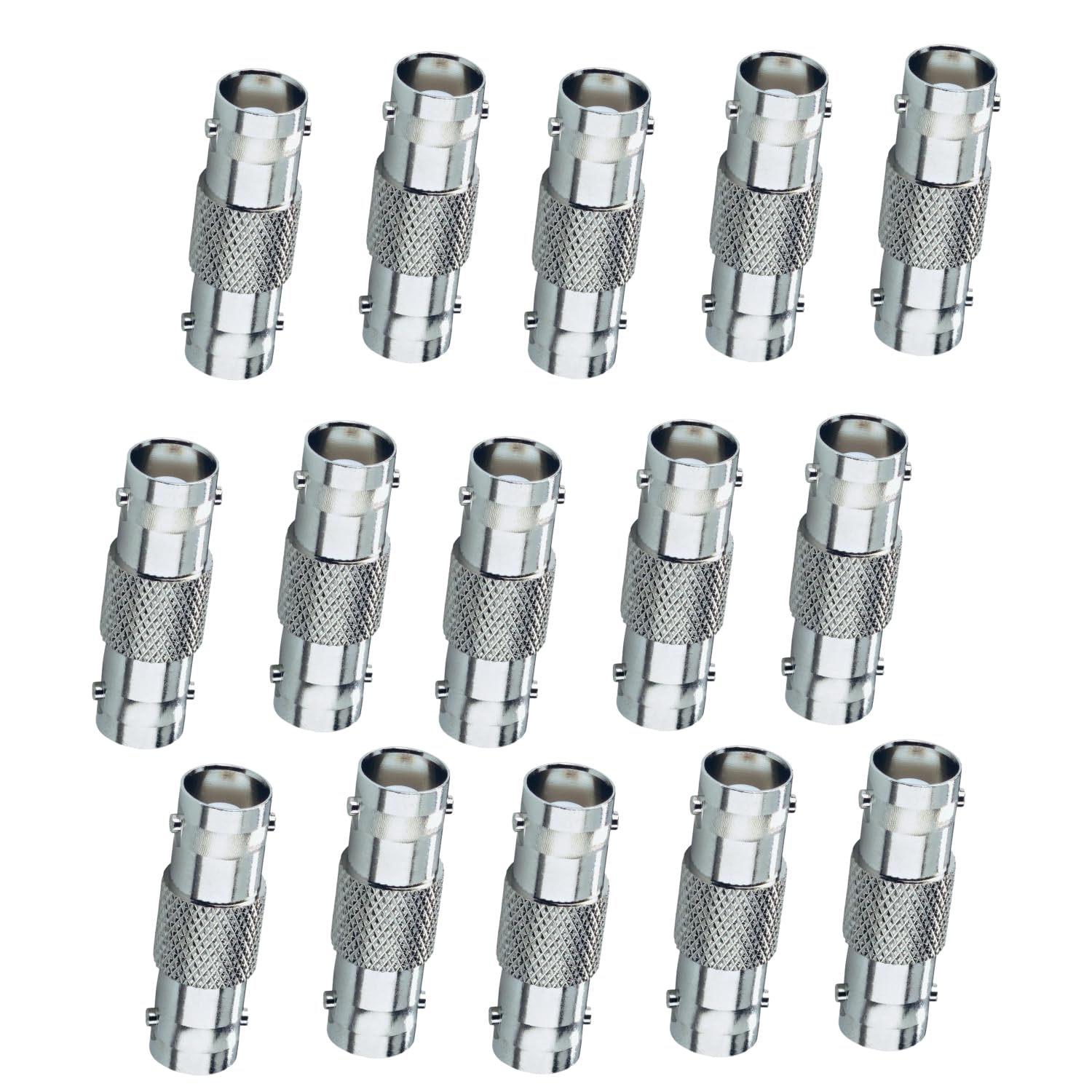 BNC Female to BNC Female Connector couplers Adapter Connector for Camera CCTV (Pack of 5)