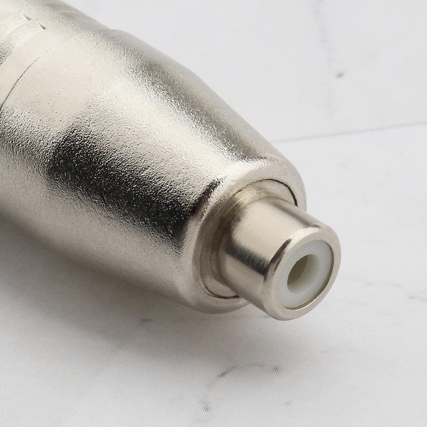[ 1 Piece ] XLR Male to RCA Male Adapter, Male RCA to XLR Male Adapter XLR to RCA Converter with Microphone Connector Gender Changer Audio Coupler Connector