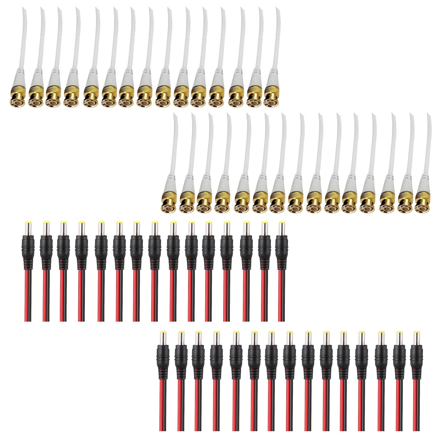 BNC conneectors with DC pin-Pair of-30