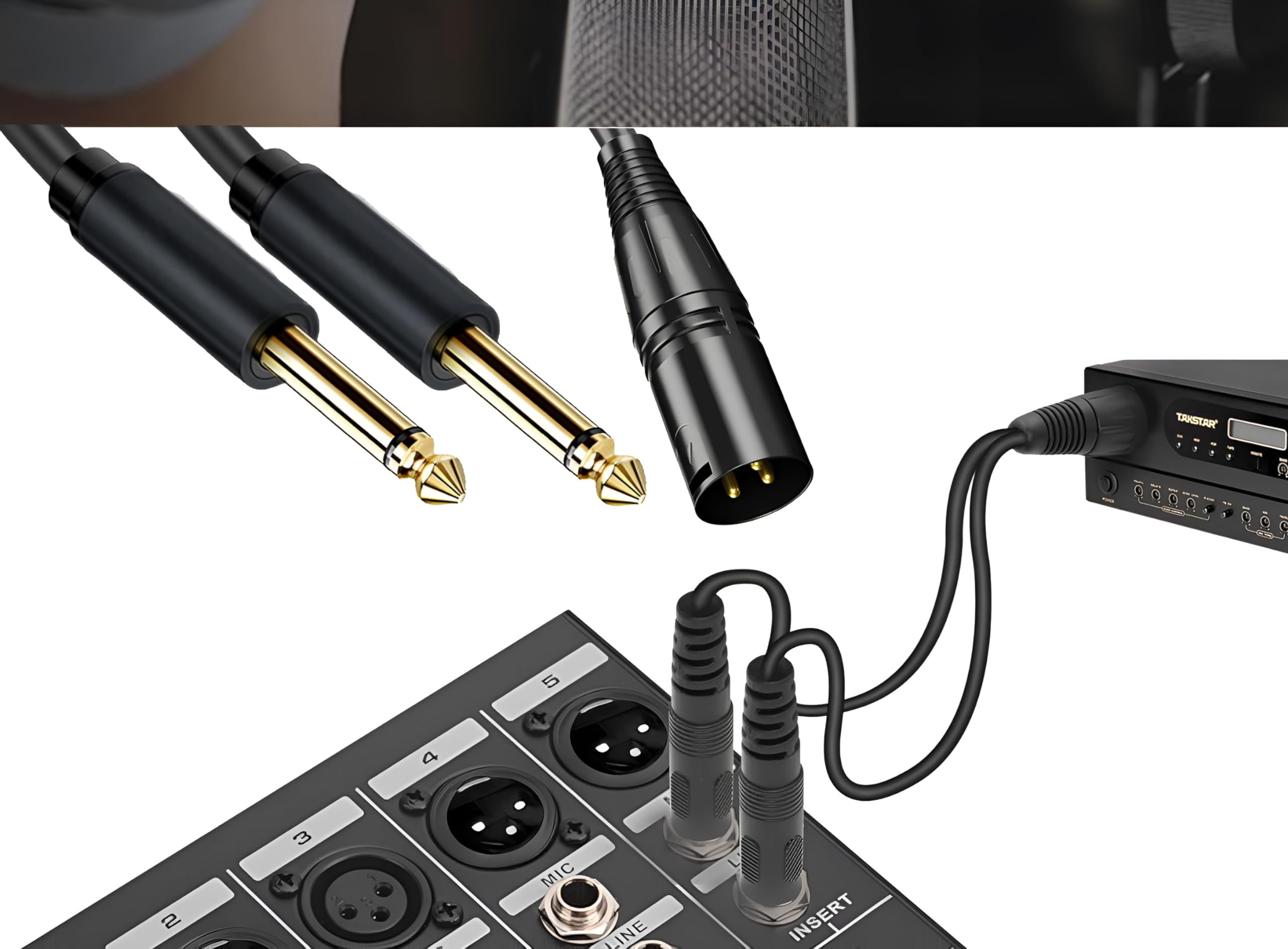 [ 1 Piece ] Xlr Female Jack To Rca Female Adapter Audio Microphone Mic Connector Xlr To Rca Converter Adapter Mic Extension Adapter Gender Changer Coupler, Silver