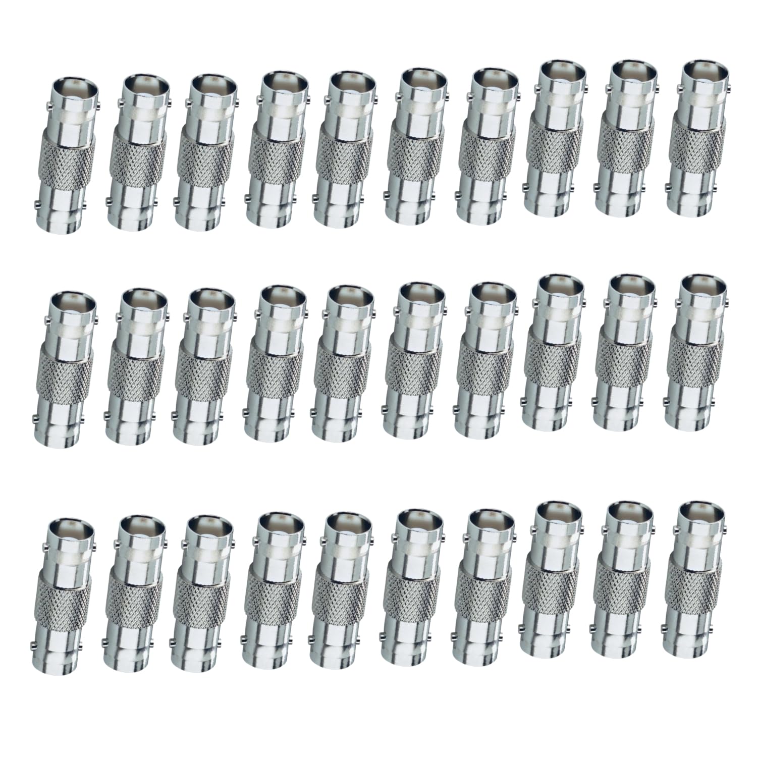 BNC Female to BNC Female Connector couplers Adapter Connector for Camera CCTV (Pack of 5)