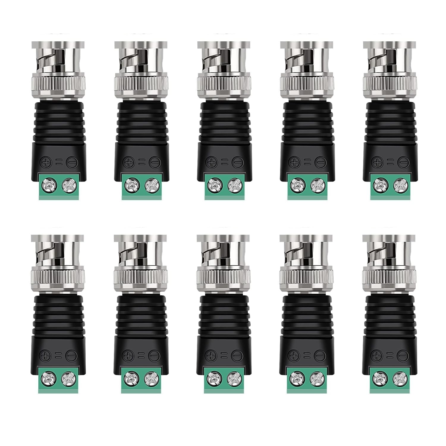 BNC Adaptor BNC Connector for Balun (Pack of 10)