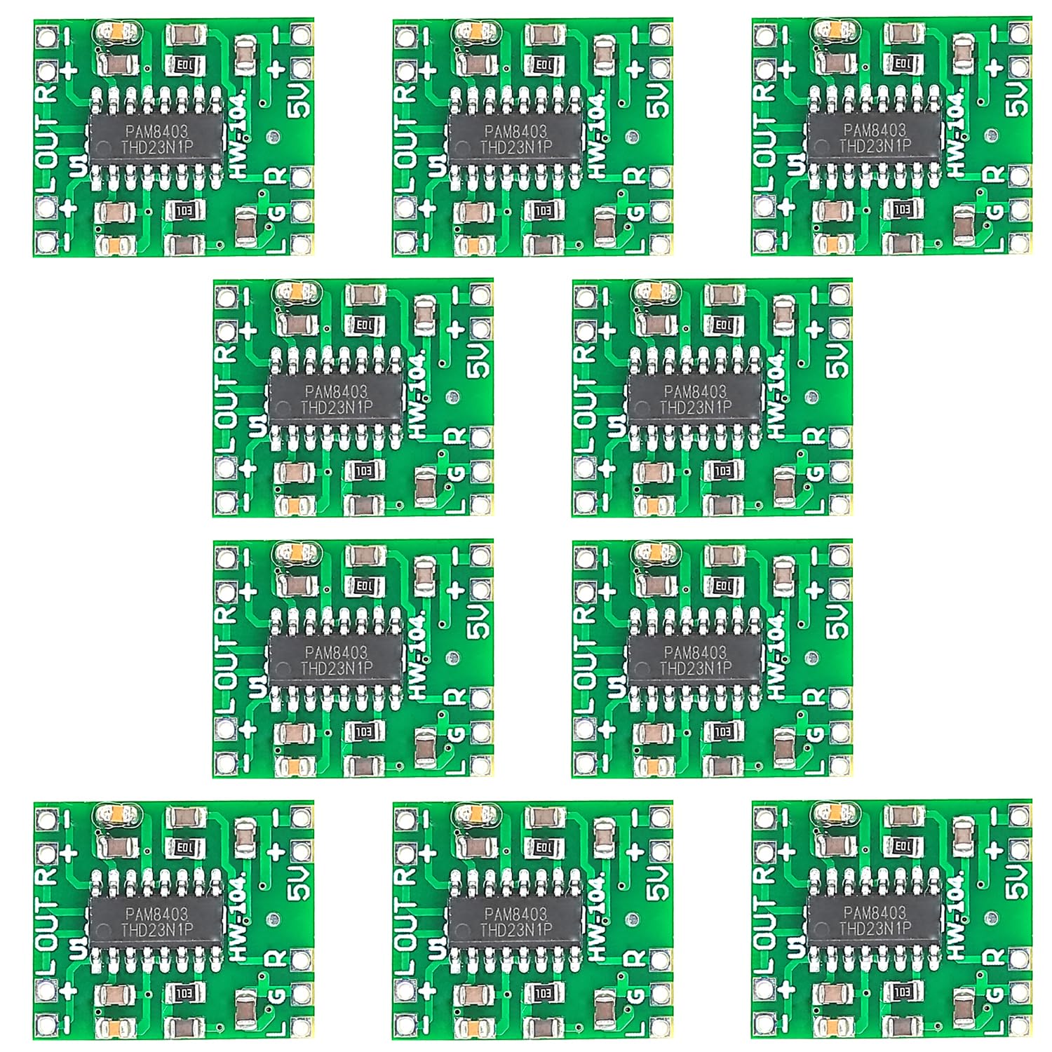 5PCS 3S 20A Cell BMS 12V Battery Protection Module Board for Lithium-Ion Batteries - Comprehensive Management and Safety for DIY Projects